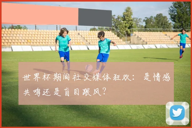 世界杯期间社交媒体狂欢：是情感共鸣还是盲目跟风？